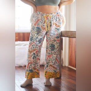 Anthropologie Kelly Louise Judd Forest Fable Flannel Pajama Pants Small